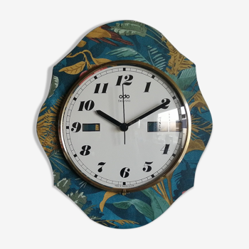 Horloge vintage pendule murale "Odo"