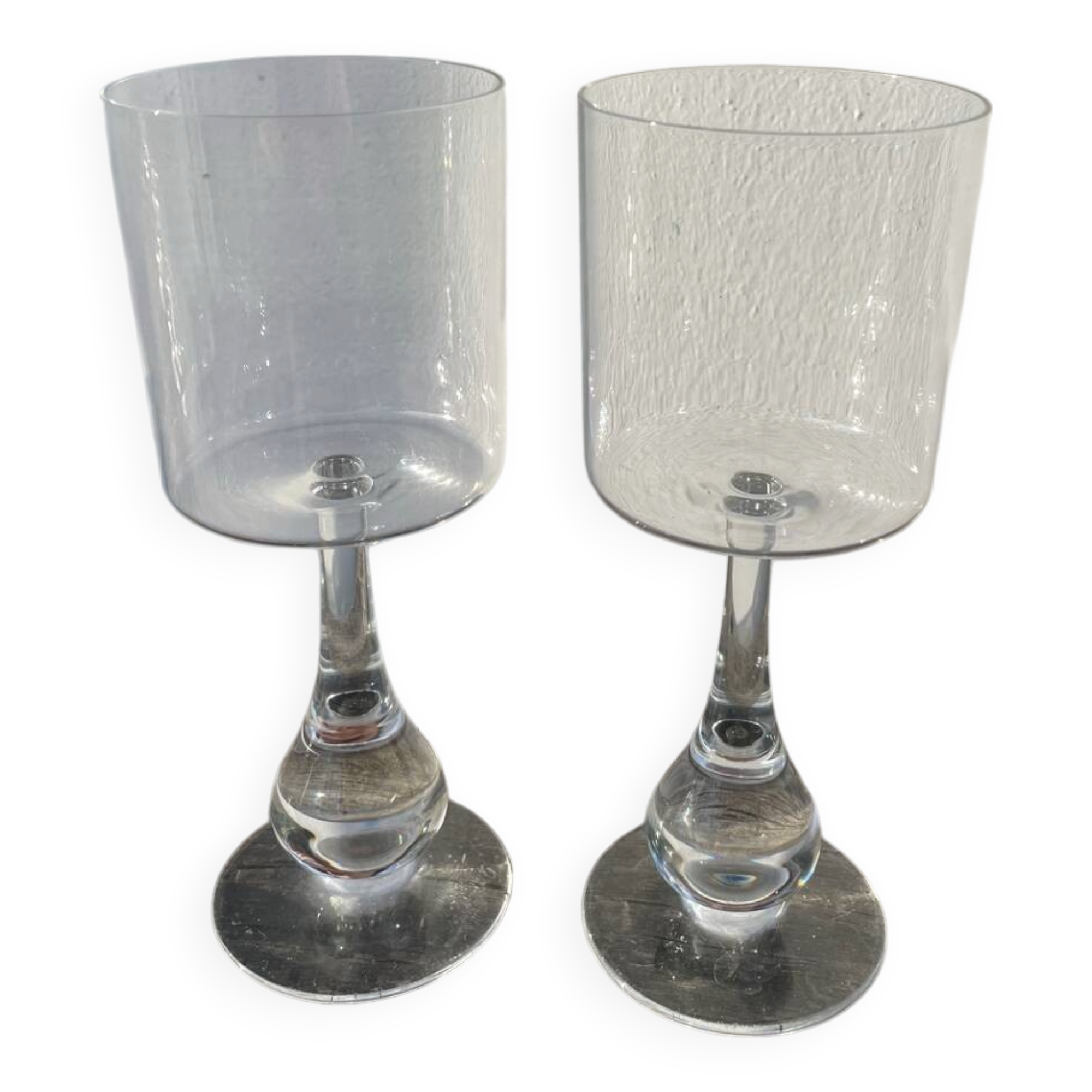 Verres à pied en cristal Baccarat