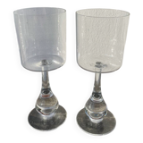 Verres à pied en cristal Baccarat