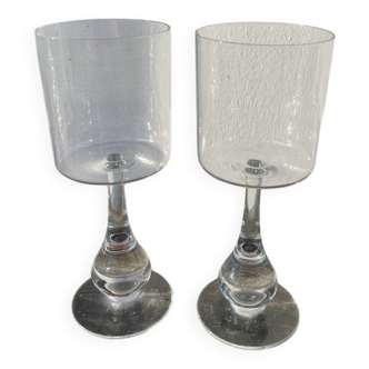 Baccarat Crystal Stemmed Glasses