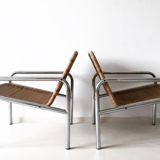 Paire de fauteuil en osier