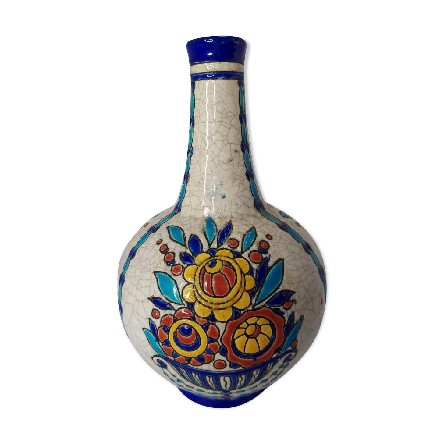 Art-Deco vase- BOCH freres- La Louvière