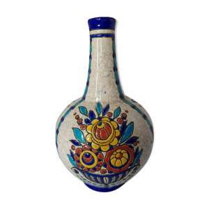 Vase art-déco Boch frères la