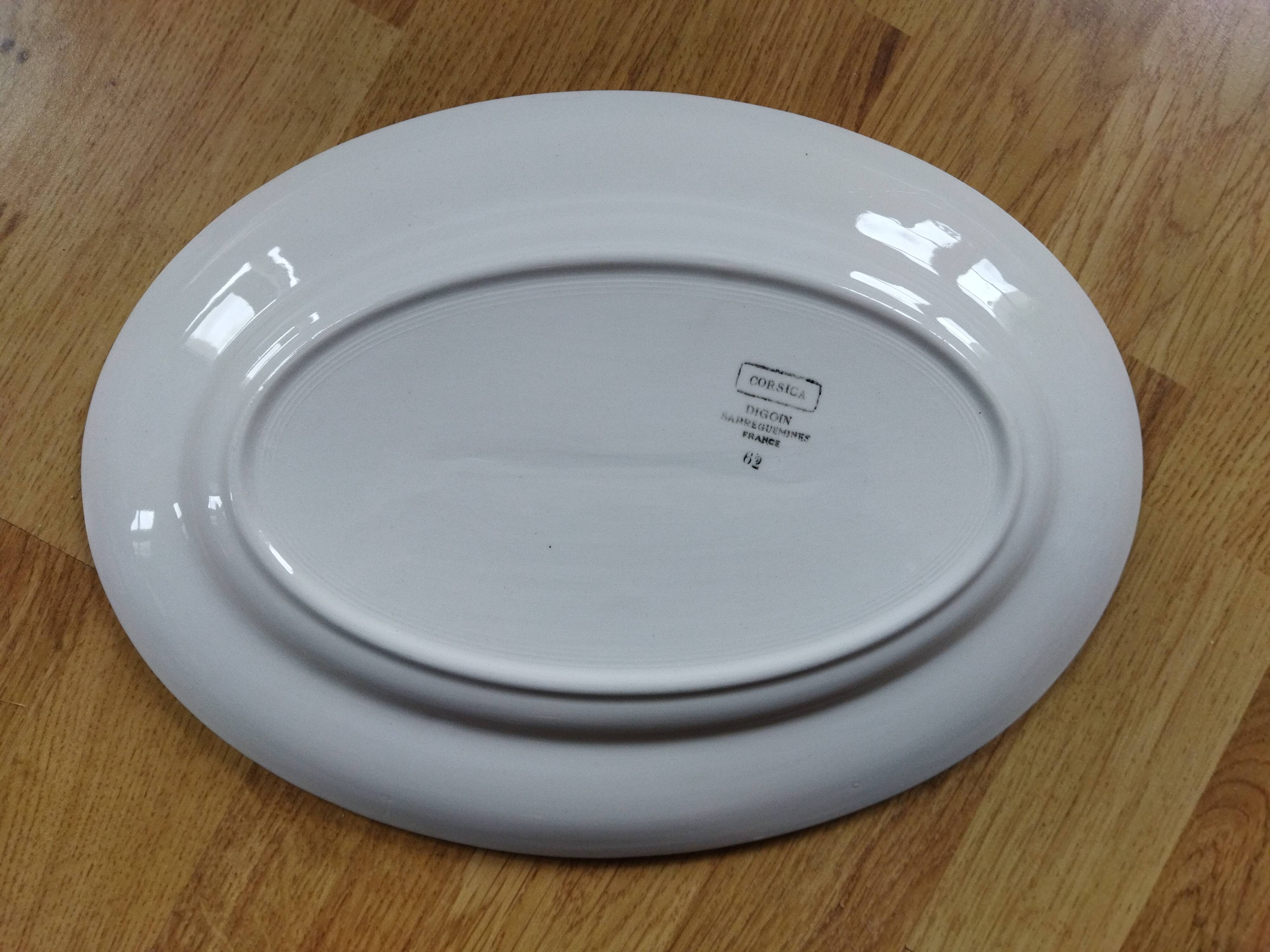 Plat Digoin Sarreguemines Corsica