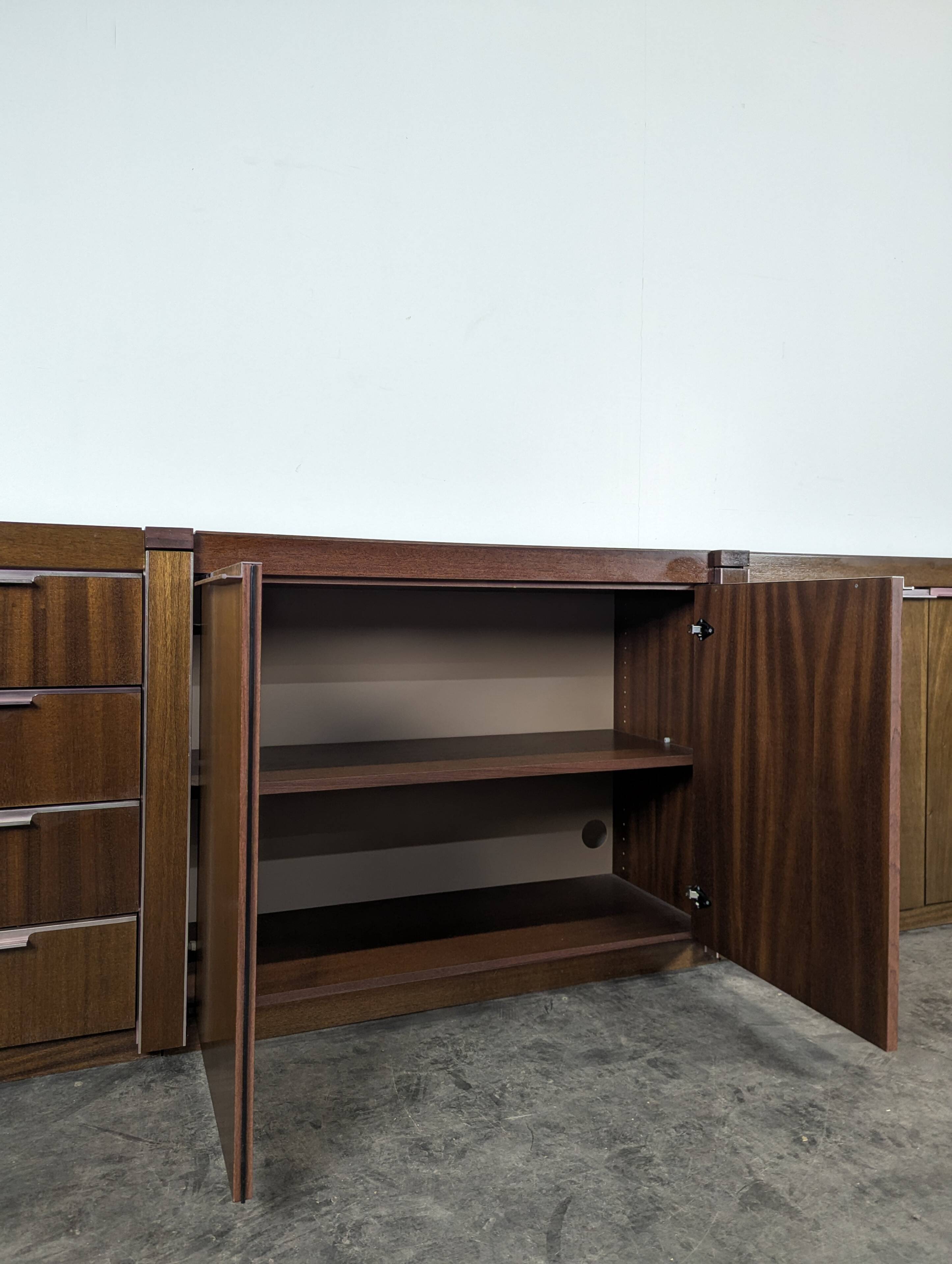 Large modular sideboard Italian design