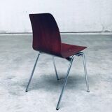 Mid-Century Design Stacking Chairs by Elmar Flötotto for Pagholz, Germany, 1960s, Set of 12