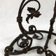 Large wrought iron lamppost, nineteenth