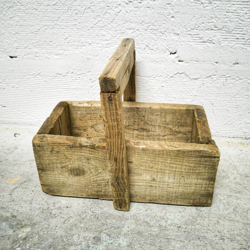 Wooden toolbox