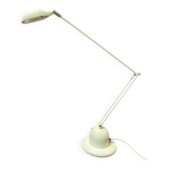 White metal articulated lamp