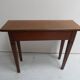 Antique oak sidetable