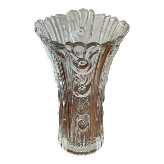 Vase en verre moulé Italie