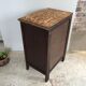 Vintage bedside tables legs compass