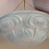 Suspension in glass art deco