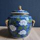 Mélarti Porcelain Vase with Lid - Hand-Painted Covered Pot
