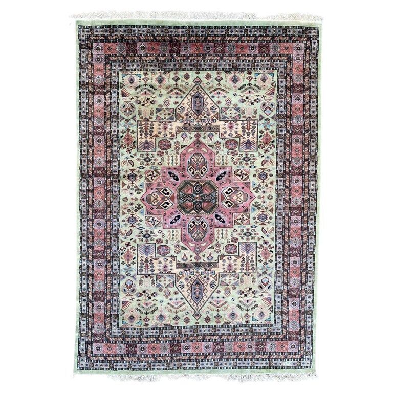 Vintage Pakistani geometric rugs