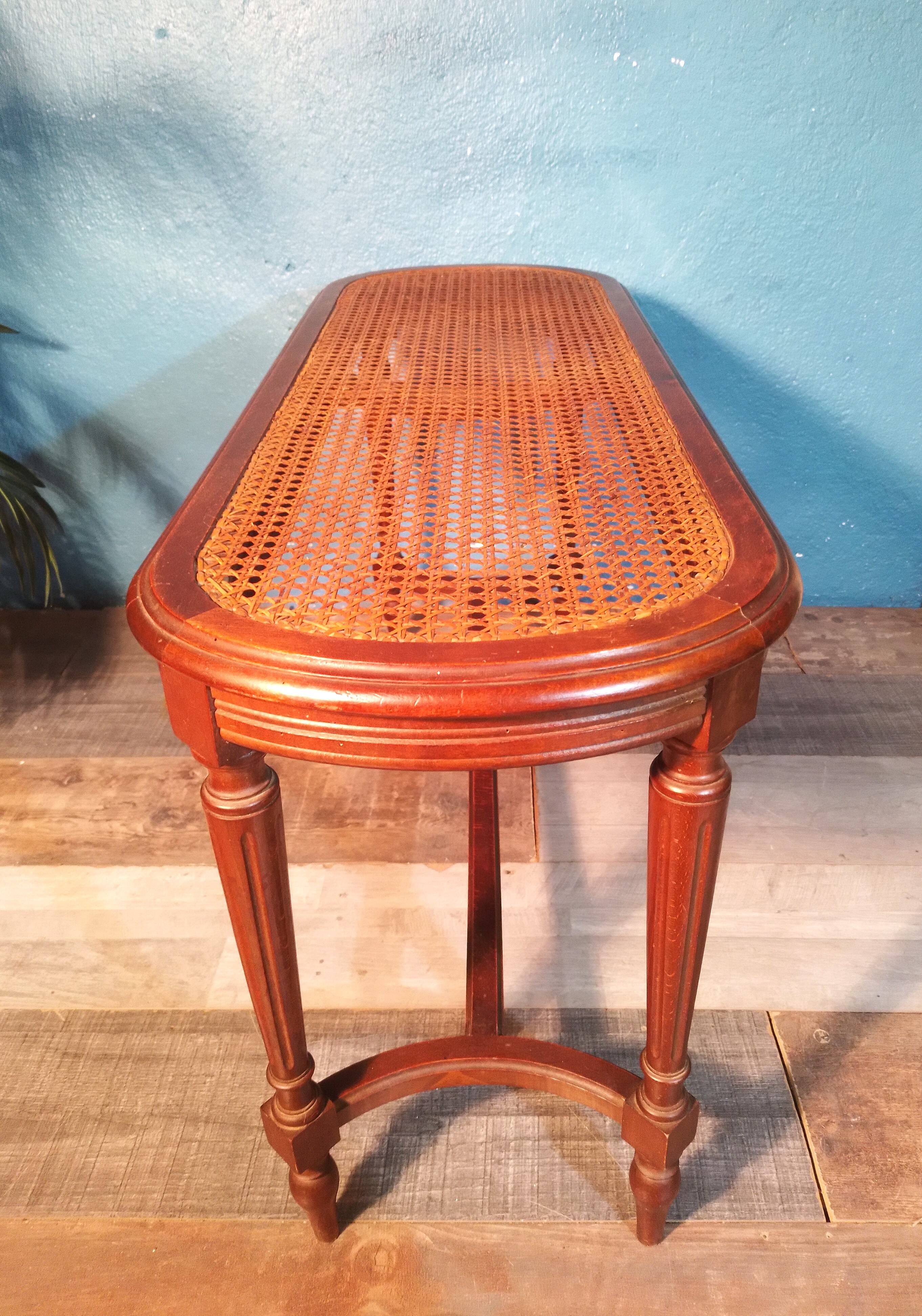 2 seater piano bench 1920s