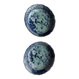 2 hollow Chinese plates