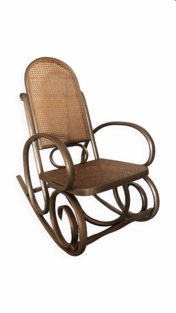 Rocking chair (cane seat)