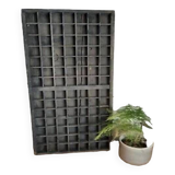 Printing Locker Printer Drawer Wall-Mounted Shadow Box Letterpress Printer Tray a