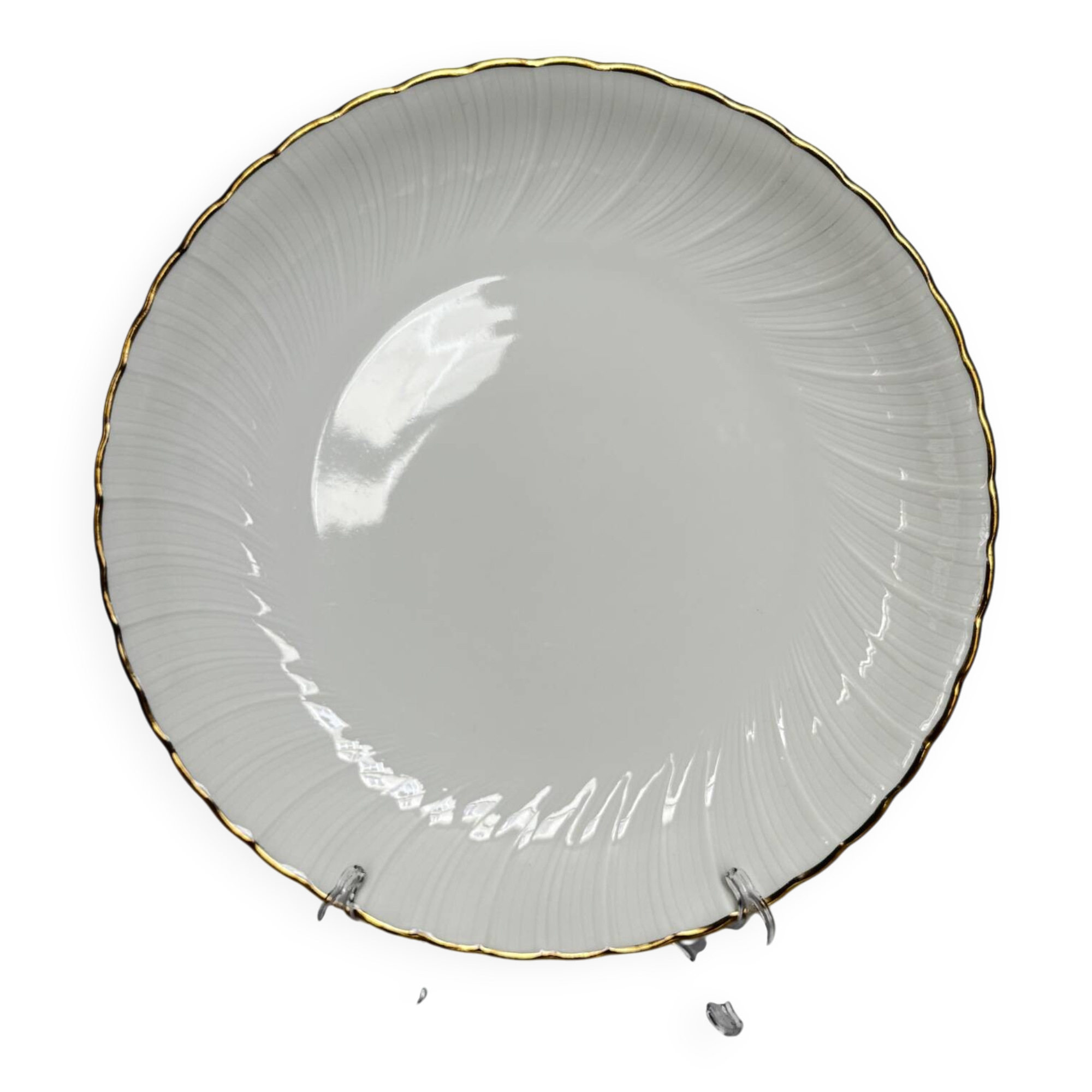 Large Bernardaud porcelain dish