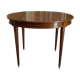 Louis XVI dining table in cherry and bronze