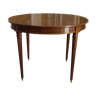 Louis XVI dining table in cherry and bronze