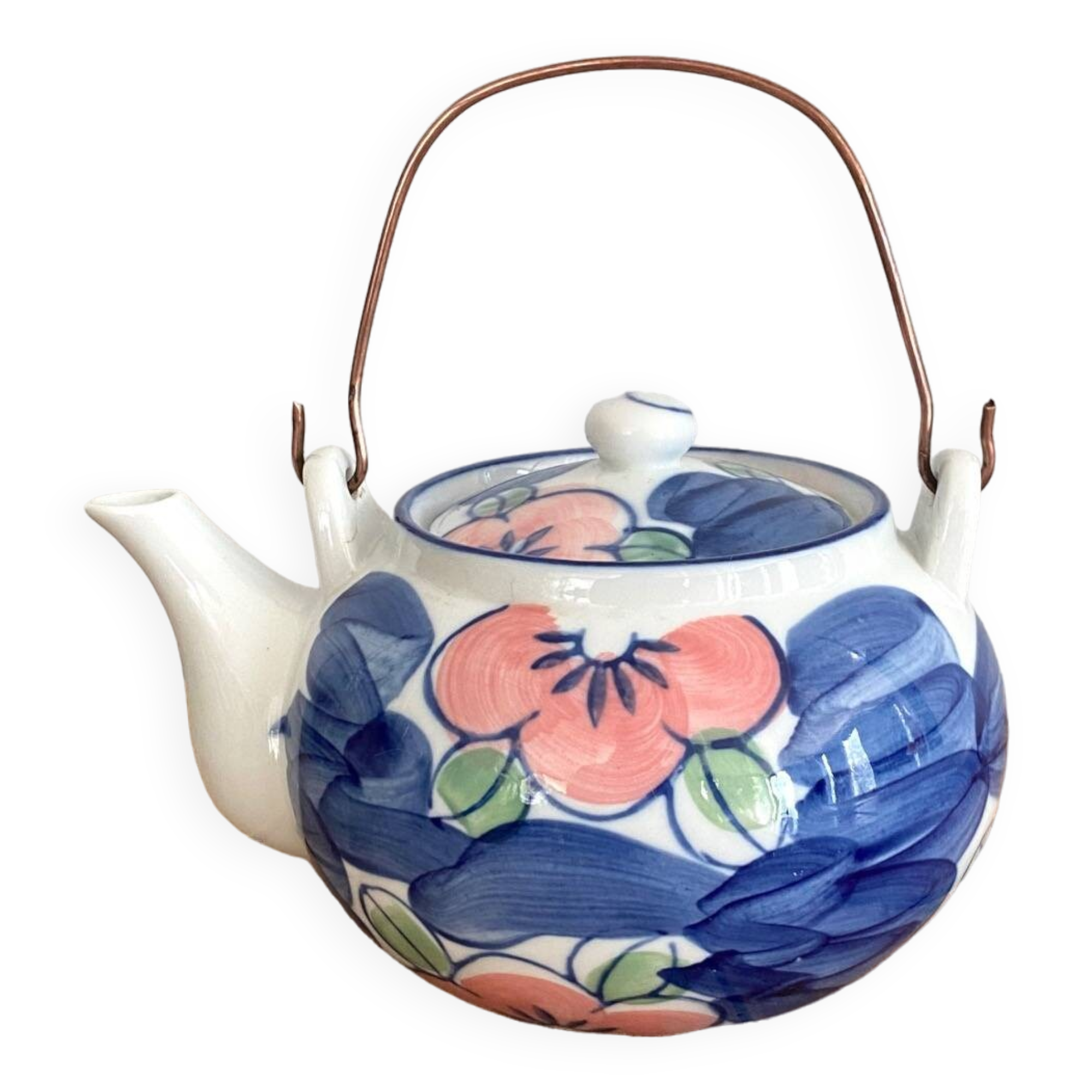 Earthenware teapot for 4 cups