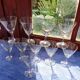 10 verres à pied gravés