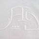 Old Cloth Metis 190 x 300 Day Scale Embroidery Monogram AD
