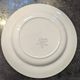 Lot of 6 antique flat plates Digoin Sarreguemines model Boby in very good condition.