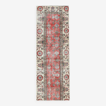 Vintage runner rug. 69x199cm