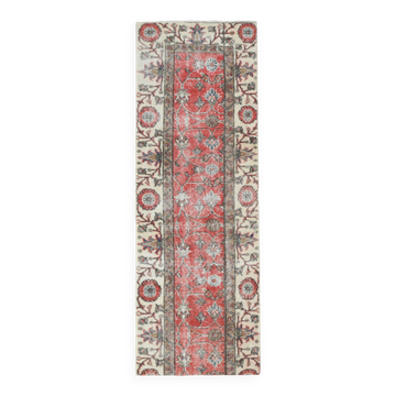 Vintage runner rug. 69x199cm