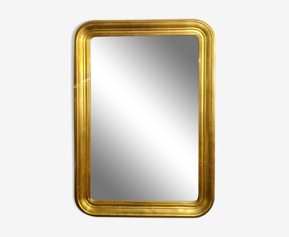 Miroir vintage doré, 73x52 cm