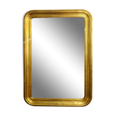 Miroir vintage doré, 73x52 cm