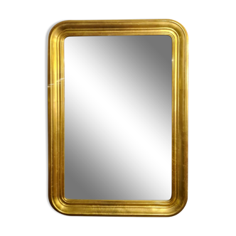 Miroir vintage doré, 73x52 cm