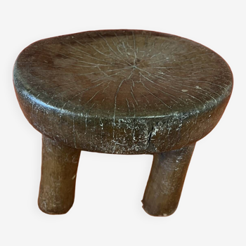 Tabouret Africain ancien en bois