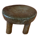Tabouret Africain ancien en bois