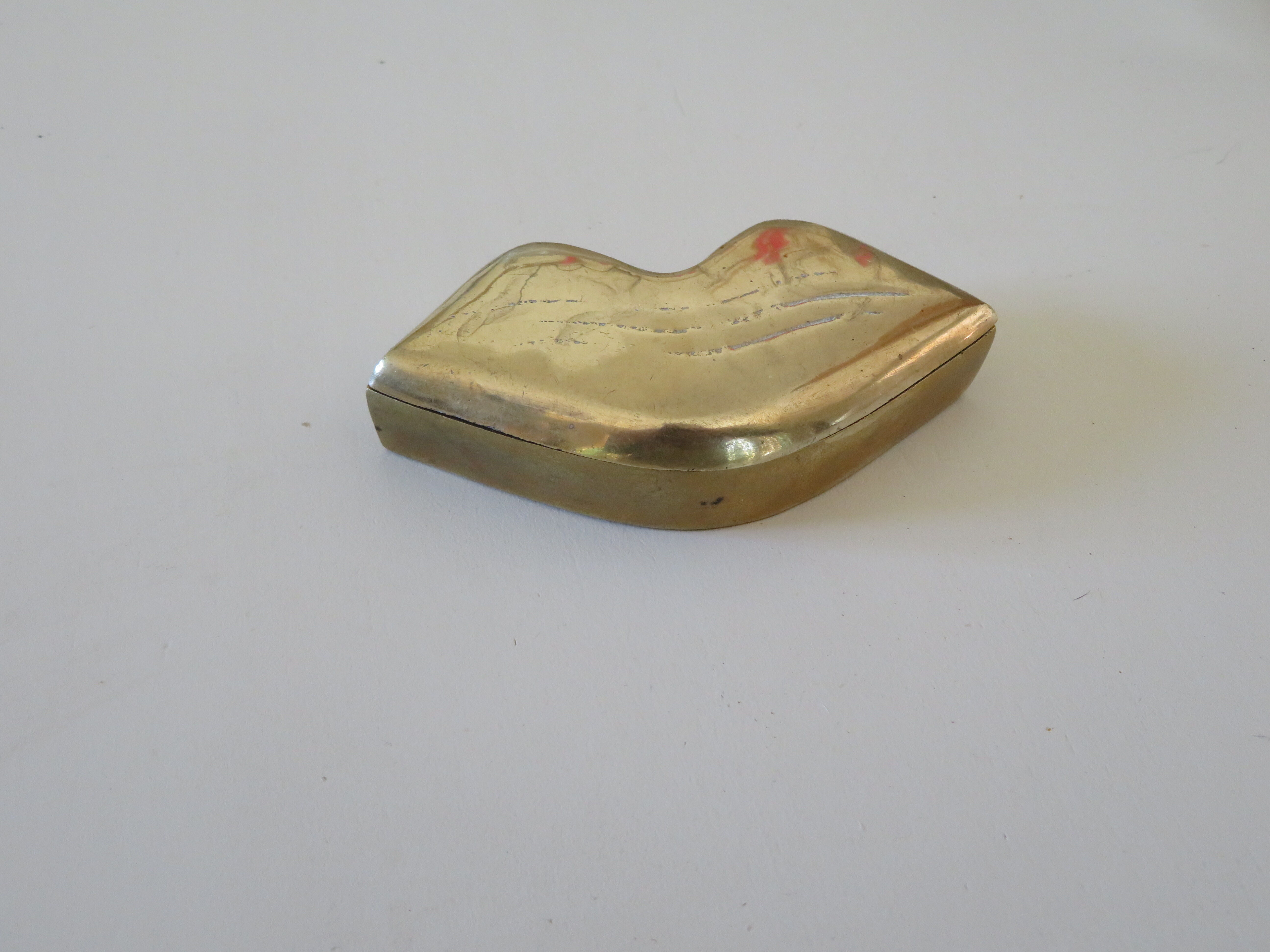 Vintage brass box