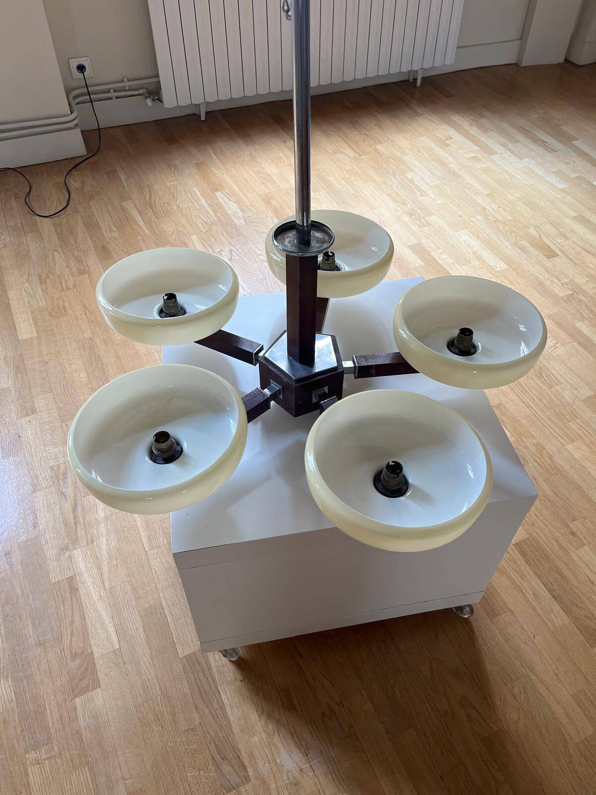 Bauhaus chandelier - Art Deco 1930s