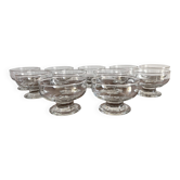 Lot de 11 coupes à glace vintage