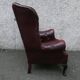 Fauteuil bergère chesterfield anglais