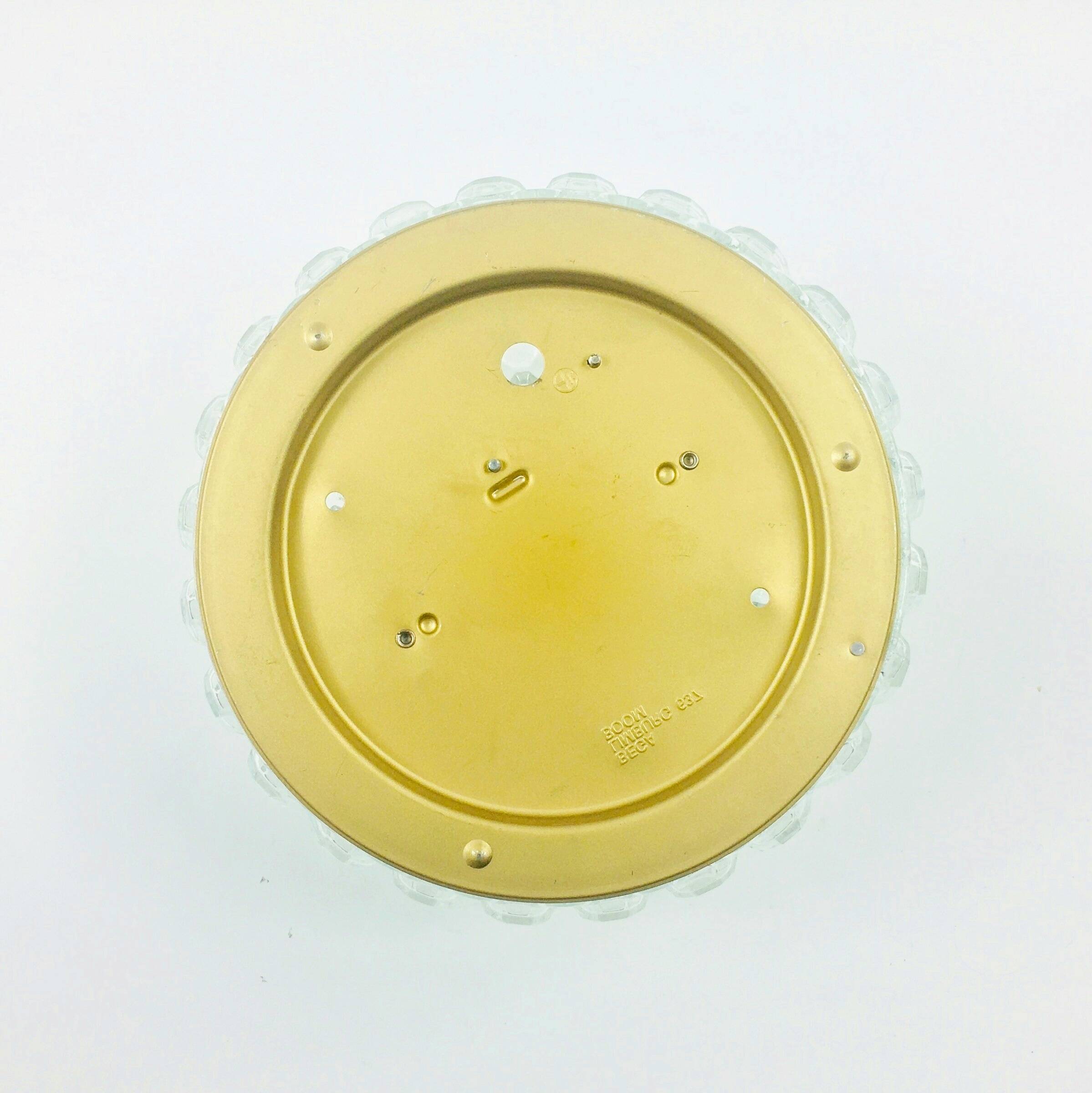 Pair of Mid-Century Bubble Glass Ceiling Lights - H.Tynell for Limburg, 60s