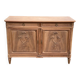 Buffet Louis XVI rénové en noyer du 19ème 145cm