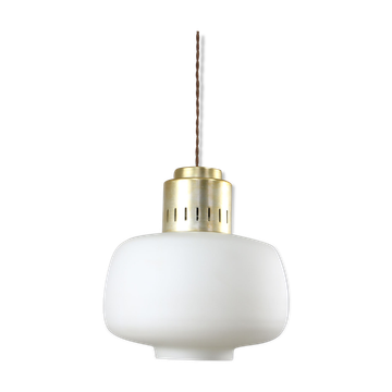 Mid-century Opaline Pendant Lamp