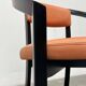 Chaise Postmoderne Allemande Modèle Nostro en Cuir par Andreas Weber pour Rosenthal Einrichtung, années 1980