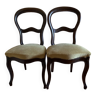 Chaises Louis Philippe