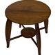 Art Deco Coffee Table Side Table Oak 1950s Design