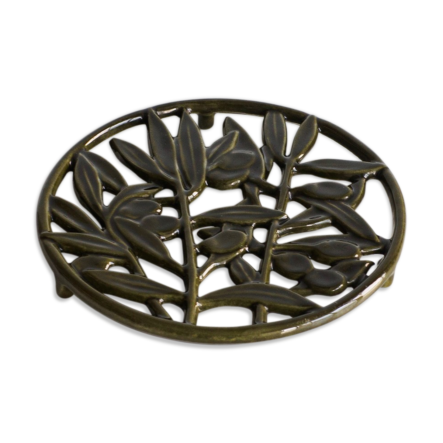 Enamelled cast iron flat