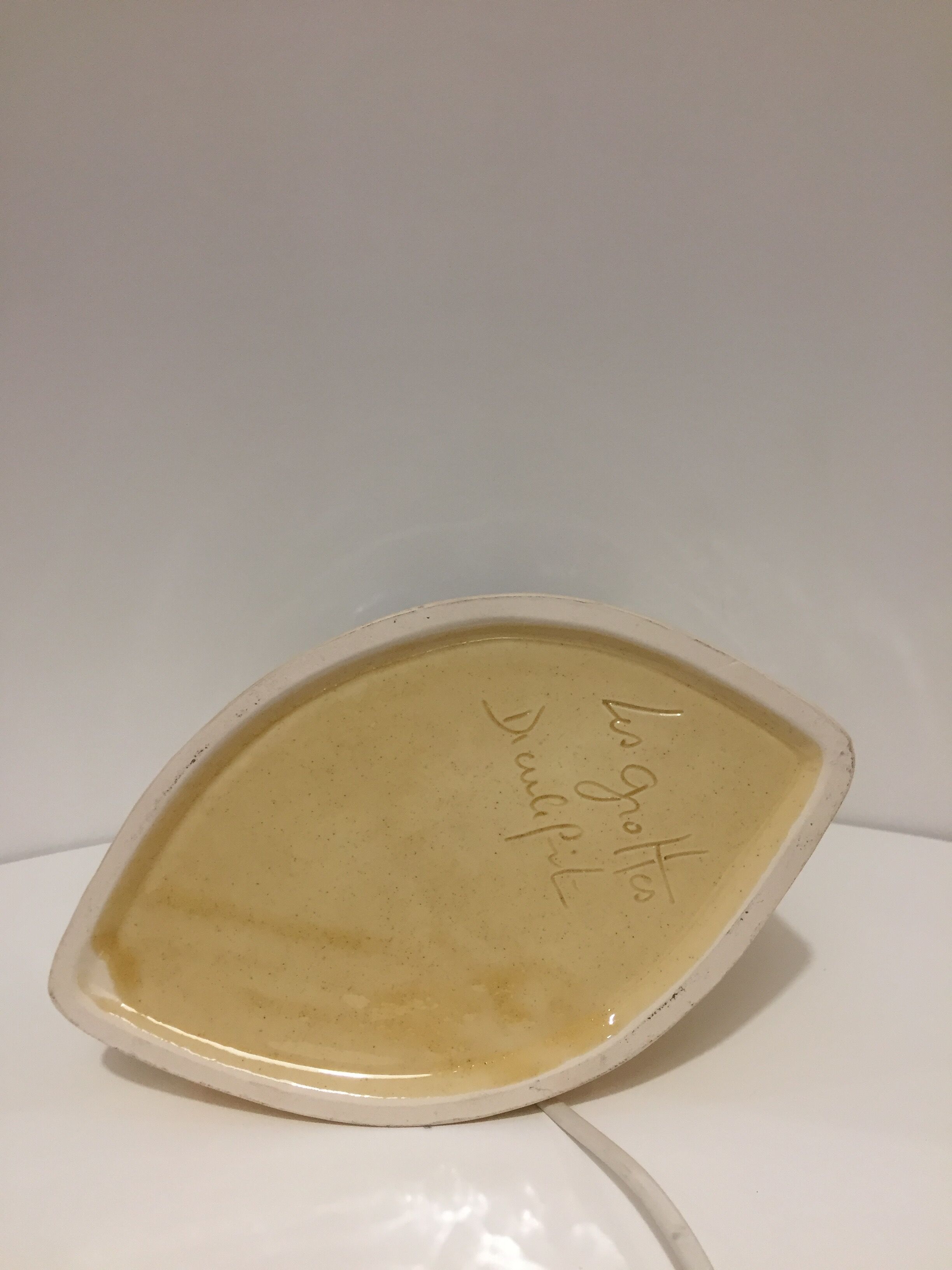 Lamp owl, Les Grottes Dieulefit, year 1970