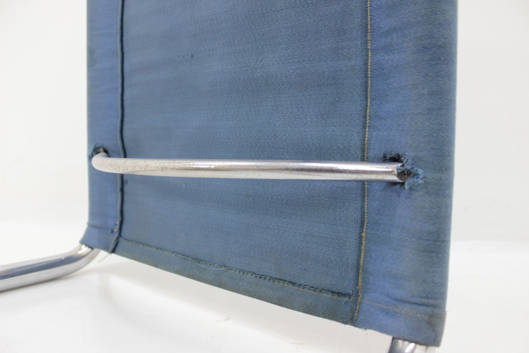 Chrome stool bauhaus H. Gottwald 1930 s